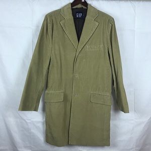 GAP Knee Length, Tan, Corduroy, Size Small Jacket
